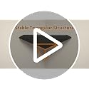 Brushed Stainless Steel Corner Shower Shelf 10-Inch 2-Pack for Tiled Walls