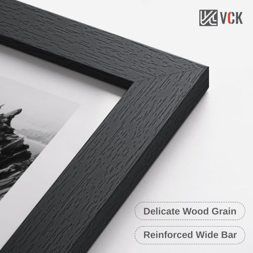 Black 24x30 Poster Frames Set of 3 - Solid Wood Wall Decor