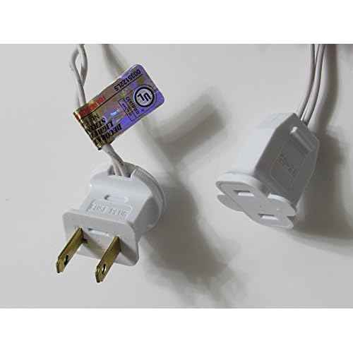 Holiday Pride White Christmas Tree Lights - 100 Count Clear White Lights String on White Wire - 24 Ft - Indoor/Outdoor Use - UL Listed - Static & Flashing Modes - Connectable