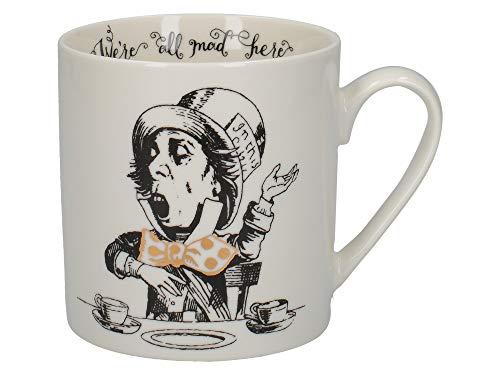V&A Alice in Wonderland Mad Hatter Mug in Gift Box 350 ml - Fine China