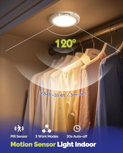 Aggforbl 10000mAh Rechargeable Wireless Shower Light 2 Pack, Waterproof, Magnetic Mount, Remote Control, 3 Color Modes