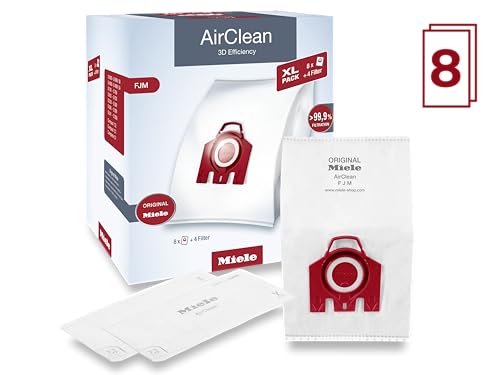 Miele AirClean FJM Dust Bags & Filters XL Pack for S200-S6000 Series Vacuum Cleaners