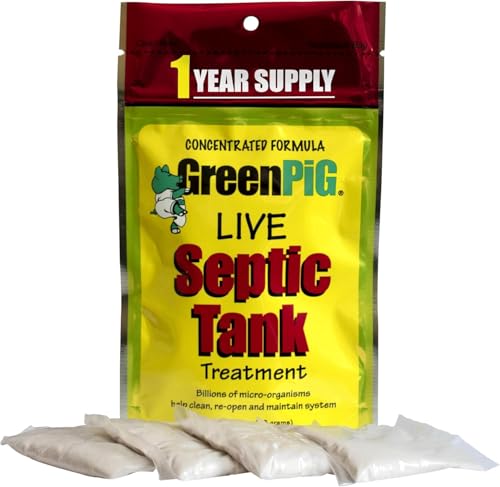 Septic Tank Treatment Emergency Formula - 1 Gallon | Drain & Leach Field Cleaner
