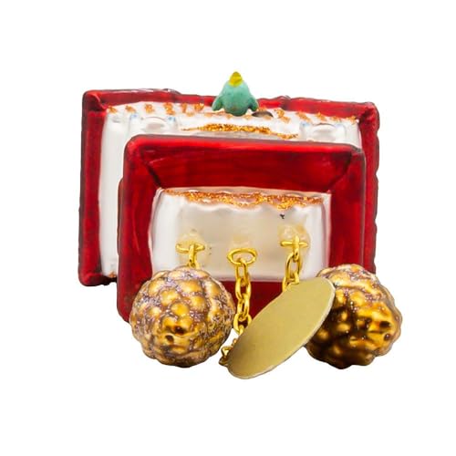 Kurt S. Adler Noble Gems Cuckoo Clock Glass Ornament – Holiday Tree Speicher