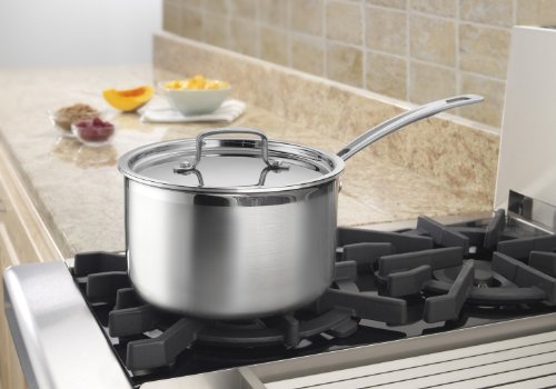 4 Qt. Saucepan with Lid - MultiClad Pro Stainless Steel Cookware - Cuisinart Variation of THIS listing