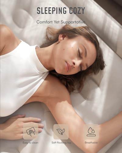 Queen Air Mattress with Built-In Pump - Standard Height 18" Black