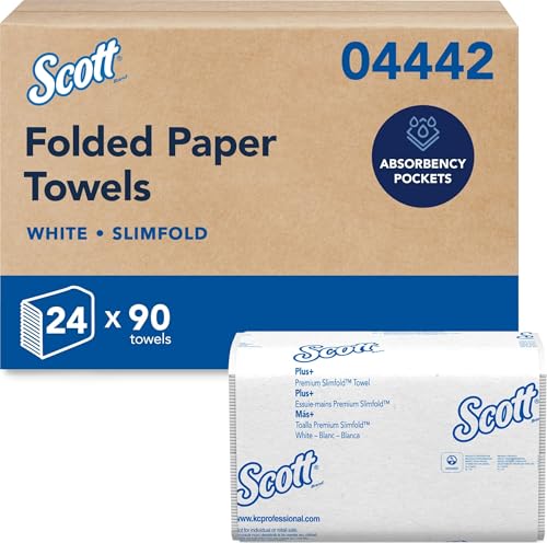 Scott Professional Slimfold Hand Towels Bulk Pack 2160 Sheets for Dispensers