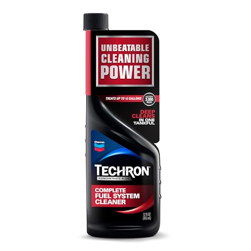 Chevron 67740-CASE Techron Concentrate Plus Fuel System Cleaner - 12 oz. (Pack of 6)