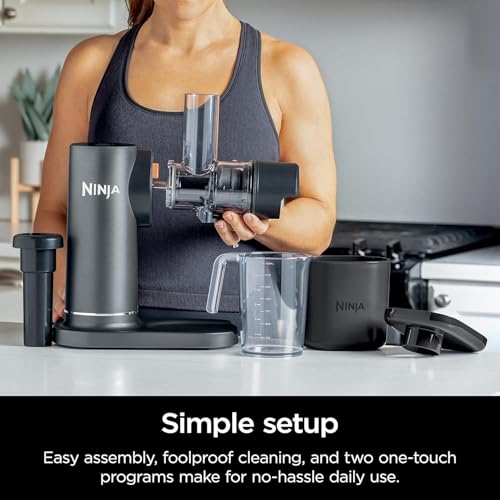 Cold Press Juicer with Pulp Control BPA-Free 150W Juicing Machine
