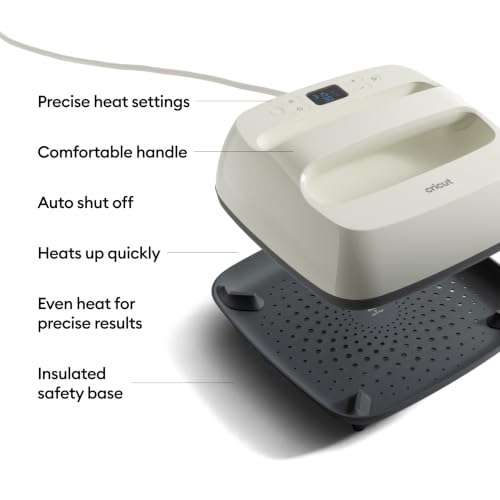 Cricut EasyPress SE 9x9-Inch Heat Press Machine - Taupe