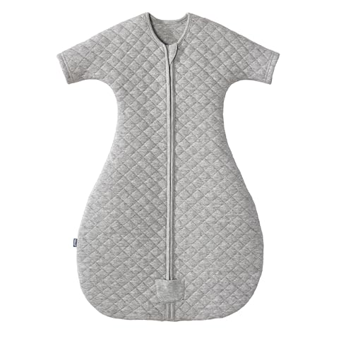 HALO Baby Sleep Sack Wearable Blanket Small Heather Grey 100% Cotton Transition