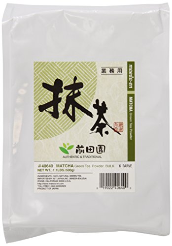 Maeda-En Matcha Powder Bulk, Green Tea - 1.1 LB Large Bag