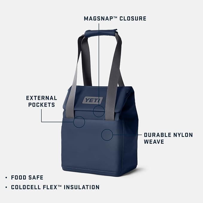 YETI Daytrip 14L Insulated Soft Cooler Tote Bag, Venom