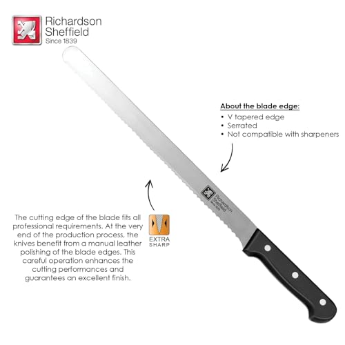 Richardson Sheffield 12-Inch Universal NSF Approved Genoise Cake Knife