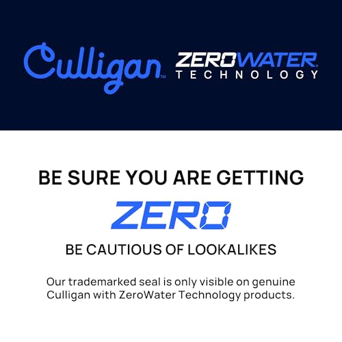 Culligan ZeroWater 3-Pack Replacement Water Filters for PFAS & Lead Reduction
