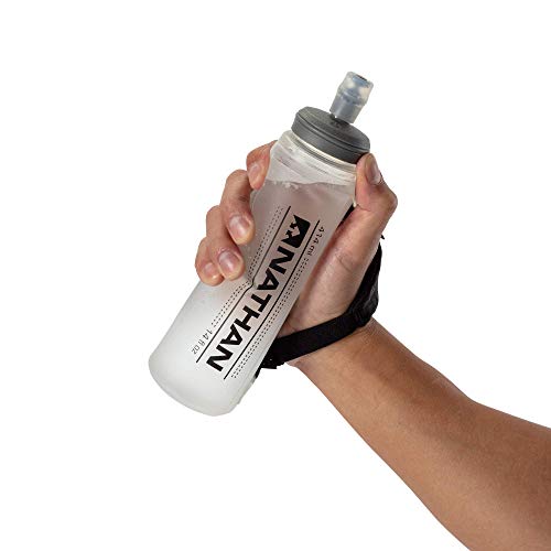 Nathan Pinnacle Lite Handheld 14oz Water Bottle for Running & Outdoor Activities