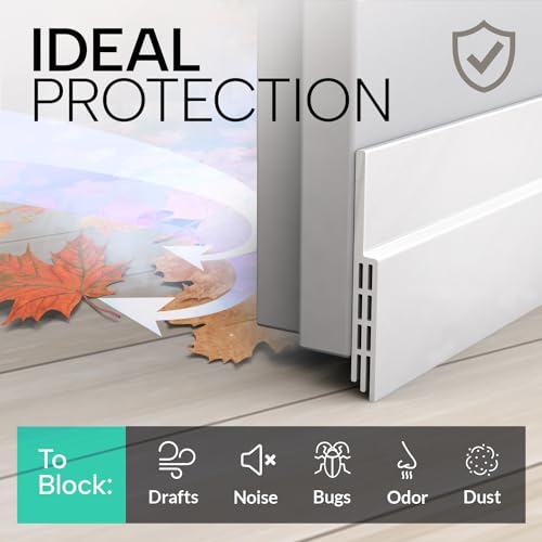 Vellure® Door Draft stoppers for Bottom of - NEW Premium Sweep/Door