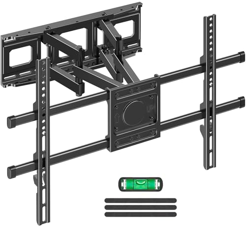 Full Motion TV Wall Mount 40-85 inch, Tilting Swiveling Articulating Bracket