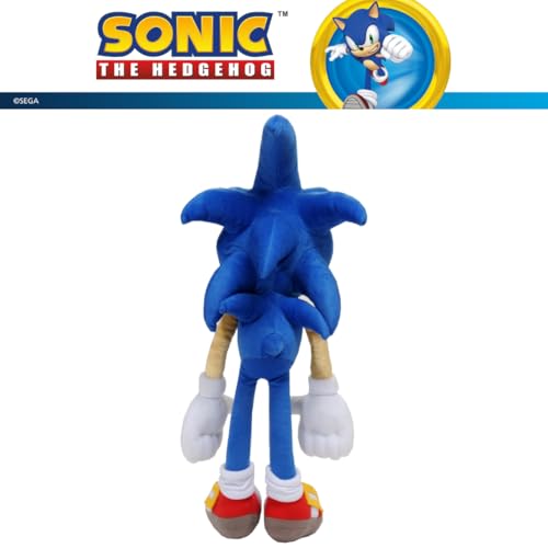 Sonic the Hedgehog Plush Cuddle Pillow Buddy - 22 Inches, Officially Licensed, Kids Bedding - Variation: Sonic the Hedgehog Cuddle / One Size