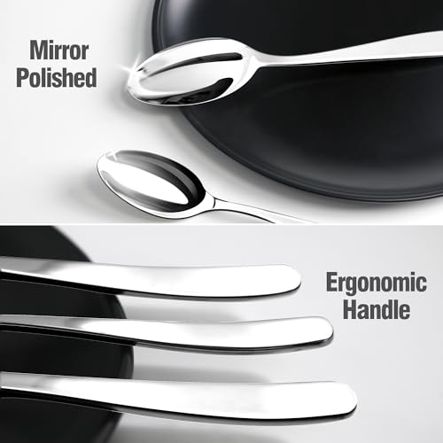 Stilloye 18/10 Stainless Steel Silverware Set for 12 - 60 Piece Flatware Cutlery