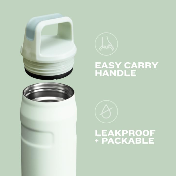 Stanley IceFlow Water Bottle - Lightweight & Leakproof Design | Insulated Stainless Steel | BPA-Free