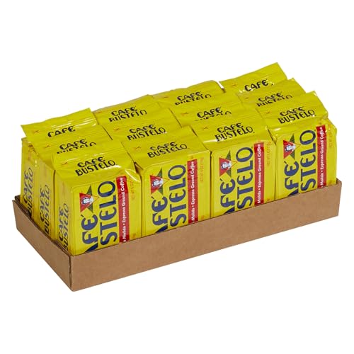 Café Bustelo Dark Roast Ground Coffee 6oz Brick Pack of 12