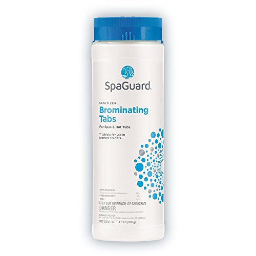 Pool Spa Water Treatment Brominating Tablets - 1.5 lb Organic Sanitizer with Variation: Pool Spa Water Treatment