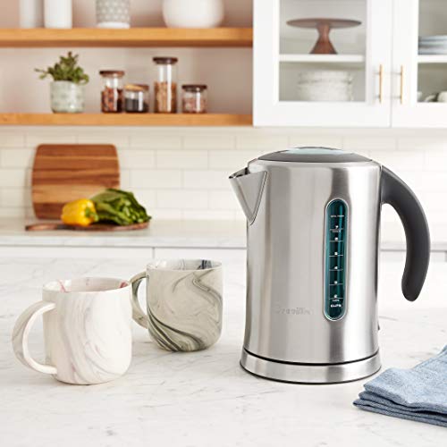 Breville BKE700BSS Soft Top 1.7L Hot Water Kettle - Brushed Stainless Steel
