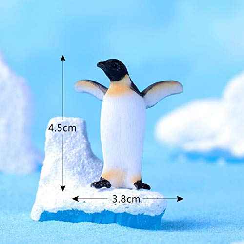 8 Pcs Realistic Penguin Figurines Ocean Animal Penguin Figure Model Cake Toppers Desktop Decor Christmas Birthday Gift