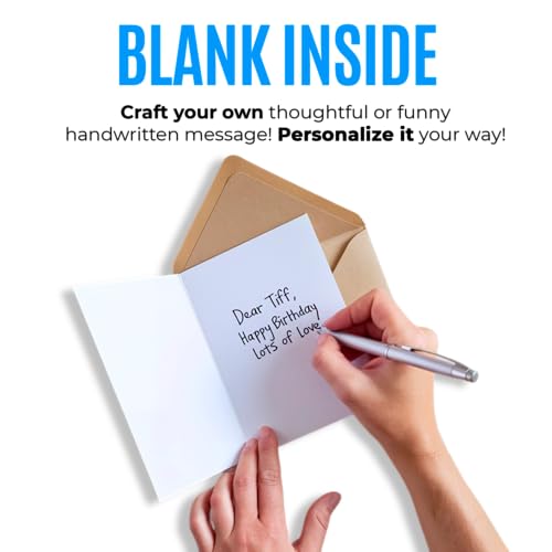 Stepdad Birthday Card - Funny Bonus Dad Note Card for Stepfather