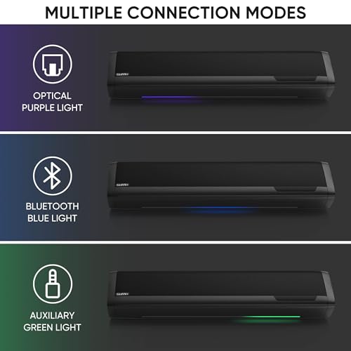 Home Theater Sound Bar with Subwoofer for TV and PC, Surround System