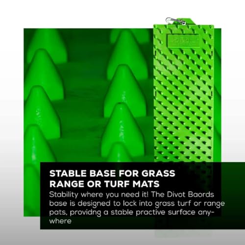 Golf Swing Trainer Divot Board with Instant Feedback - Improve Your Low Point & Swing Path