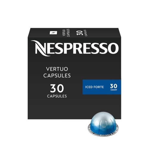 Nespresso Vertuo, Ice Forte, 30-Count Espresso Coffee Pods
