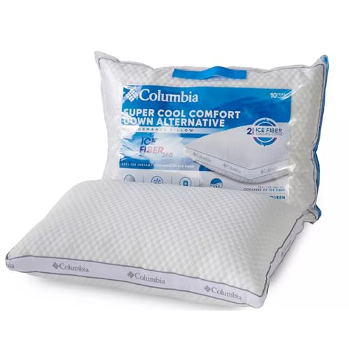 Columbia Comfort Ice Fiber Side Sleeper Pillow - Standard/Queen Variation