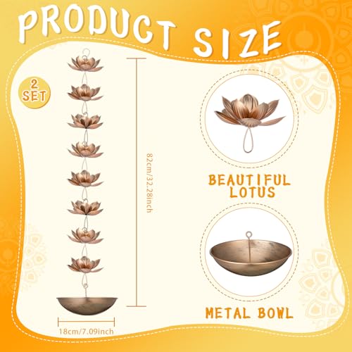 Classic Style Metal Hanging Urli Bowl Set for Diwali & Festive Decor