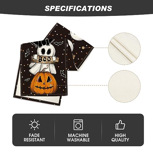 Artoid Mode 13x90 Inch Halloween Table Runner Home Party Decor Black