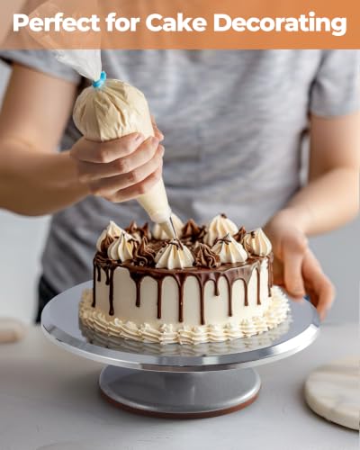 253-Piece Cake Decorating Kit with Turntable & Piping Tips - Baking Supplies for Beginners & Pros (Variation 253)