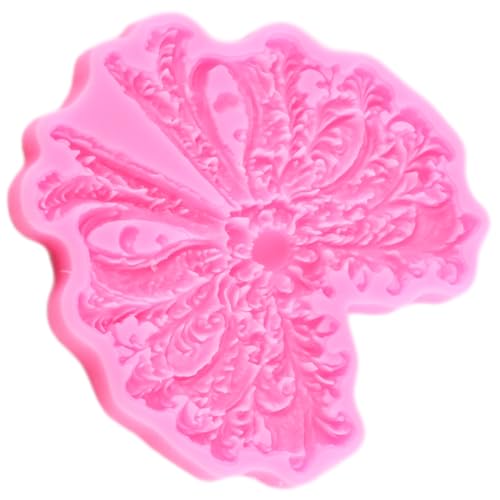 Mujiang Bow Silicone Mold Christmas Bow Fondant Molds Set of 3 - Style G