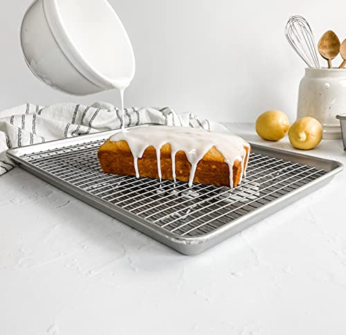 USA Pan Extra Large Sheet Baking Pan & Cooling Rack Set Pack of 1