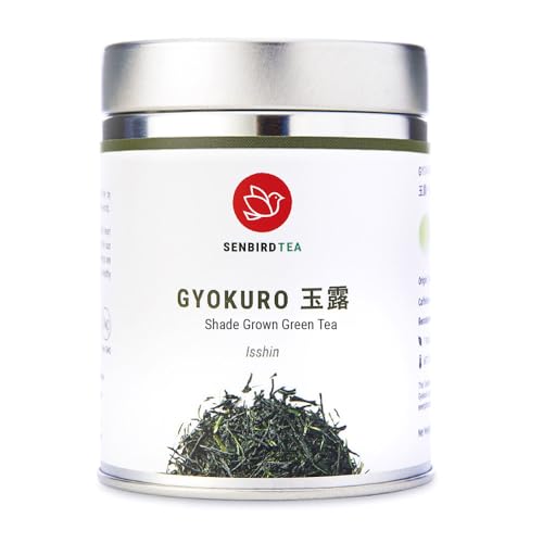 Senbird Gyokuro Shade-Grown Loose Leaf Green Tea - Isshin (1.76oz/50g)