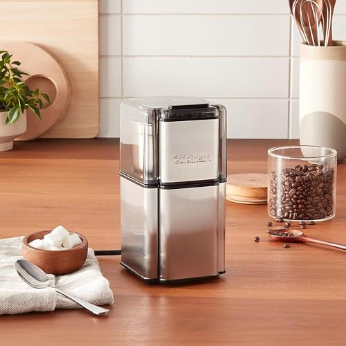 Cuisinart Grind Central Blade Coffee Grinder - Silver, 90g Capacity, Modern Design