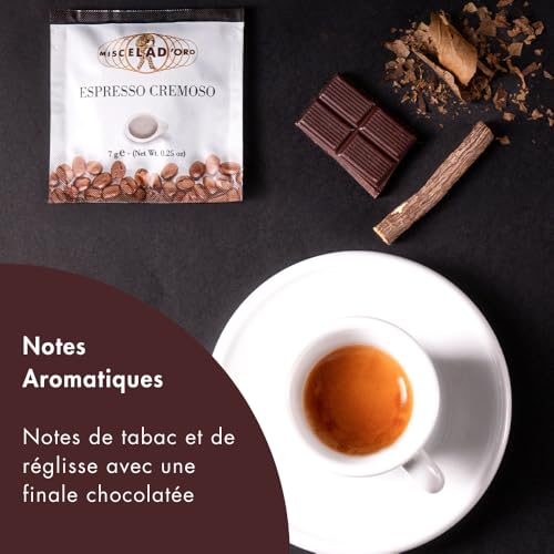 Single Shot Espresso Pods Cremoso - 150 Pack for ESE Coffee Machines