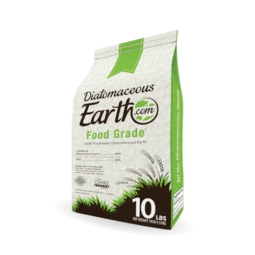 10Lb Food Grade Diatomaceous Earth Organic All-Natural Powder for Gardening & Pest Control