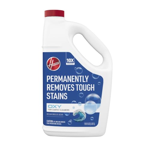 Hoover Oxy Carpet Cleaner Solution, 116 Oz., Ocean Breeze Scent