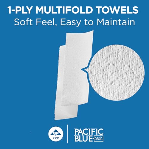 Pacific Blue Basic by Georgia-Pacific PRO Multifold Paper Towels,