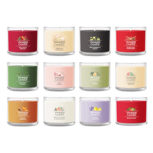 Holiday 2026 Yankee Candle Signature Mini Candle Advent Calendar - 12 Fragrances
