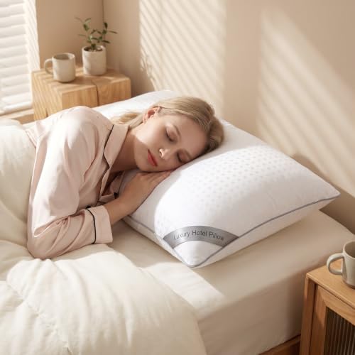 HIMOON Bed Pillows for Sleeping Set of 4,Standard Size Cooling 4