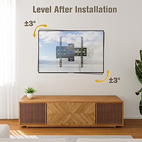 TV Wall Mount Swivel Tilt for 26-55 Inch TVs up to 60 lbs - Adjustable