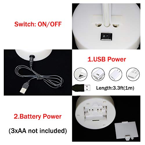 LED Moon Neon Signs, Purple Crescent Night Lights USB Battery Operated Moon Lamp for Birthday Party, Wedding, Halloween, Christmas Decorations-Holder Base(Purple)