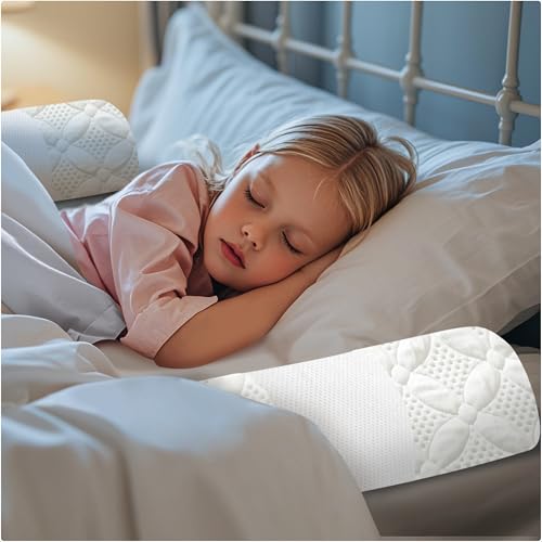 2 Pack Toddler Bed Bumpers Memory Foam Safety Guard Rail for All Bed Sizes